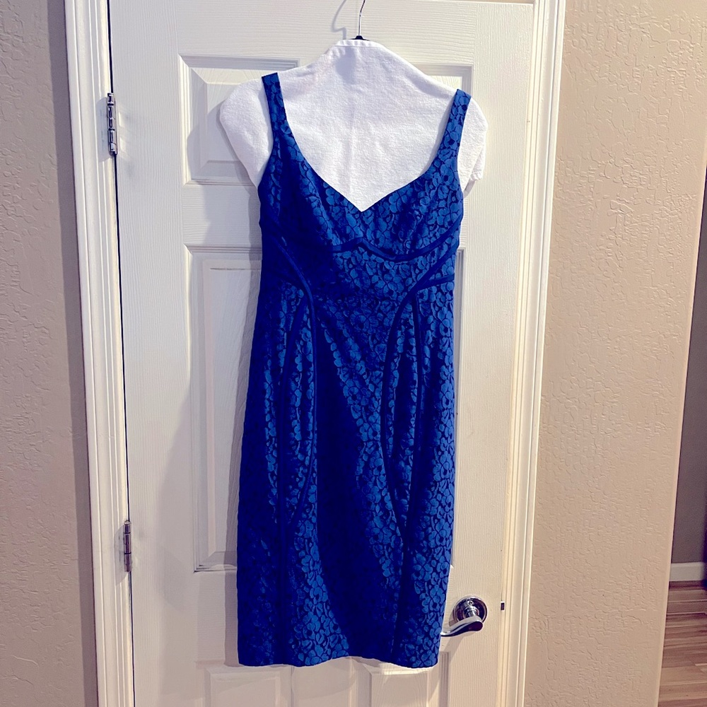 Black Halo sheath dress, size 4, NWT